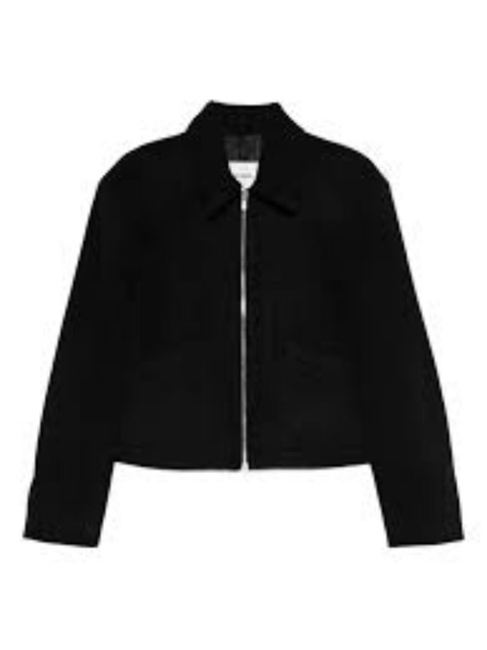 16 - NWT THEORY SHORT ZIP WOOL BLEND JACKET - Picture 2 of 3